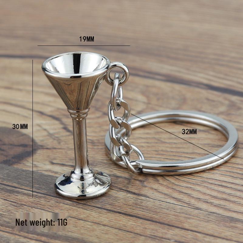 Mini Cocktail Shaker Keychain – Customizable Barware Gift Pendant
Mini Cocktail Shaker Keychain – Customizable Barware Gift Pendant