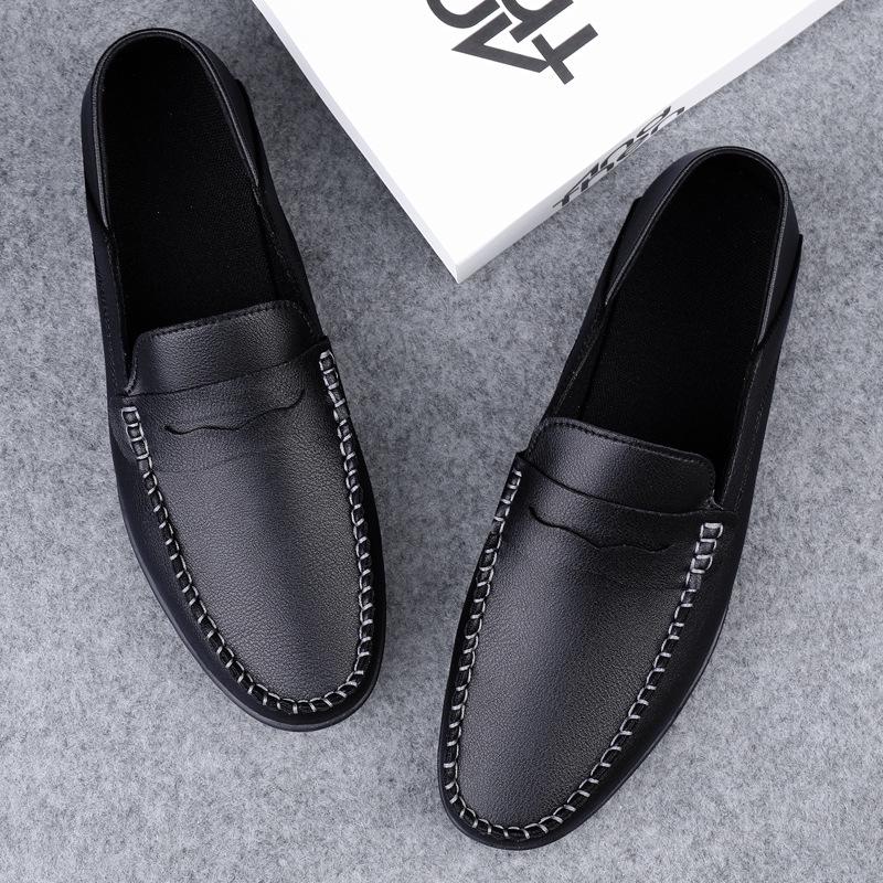 Men s 2026 Spring/Autumn Business Leather Slip-on Loafers – Korean Style, Large Size, Casual, Driving Shoes 47
Men s 2026 Spring/Autumn Business Leather Slip-on Loafers – Korean Style, Large Size, Casual, Driving Shoes 47