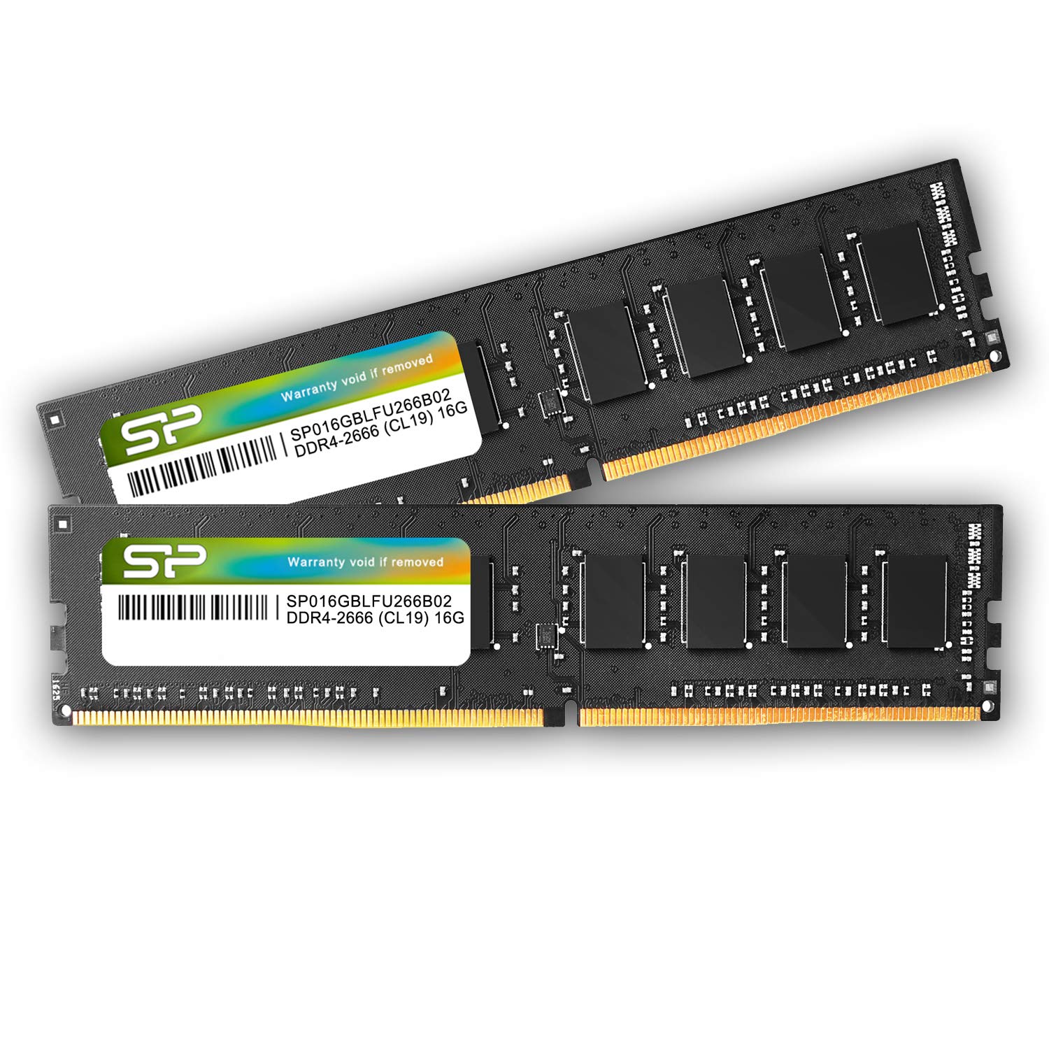Silicon Power Desktop PC Memory 16GB x 2 288Pin CL19 SP032GBLFU266B22 DDR4-2666 (PC4-21300) 1.2V
Silicon Power Desktop PC Memory 16GB x 2 288Pin CL19 SP032GBLFU266B22 DDR4-2666 (PC4-21300) 1.2V