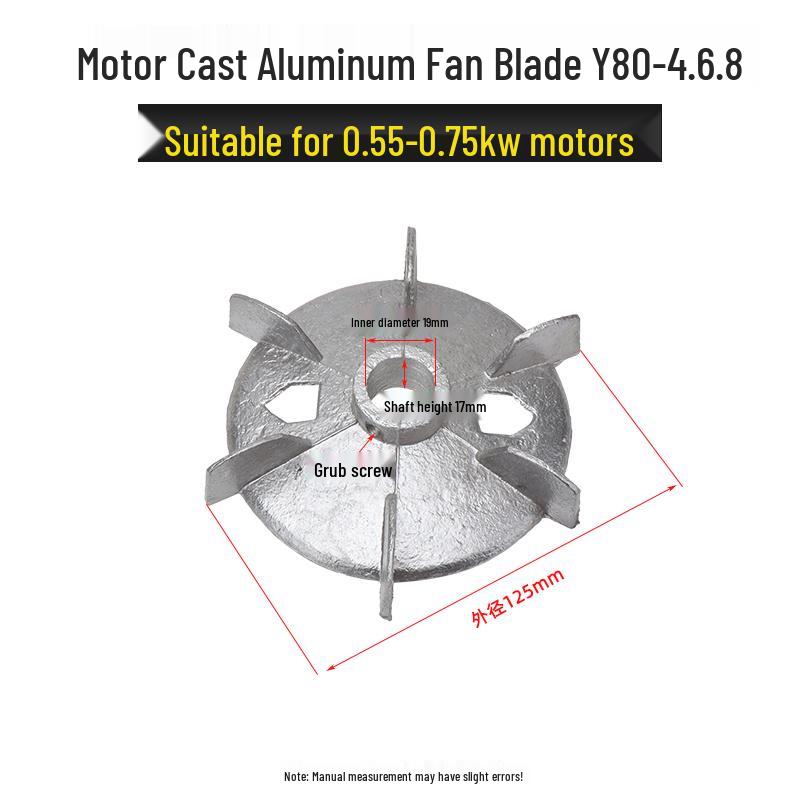 Aluminum Alloy High-Temperature Resistant Fan Blade for Y80-315 Three-Phase Motor
Aluminum Alloy High-Temperature Resistant Fan Blade for Y80-315 Three-Phase Motor