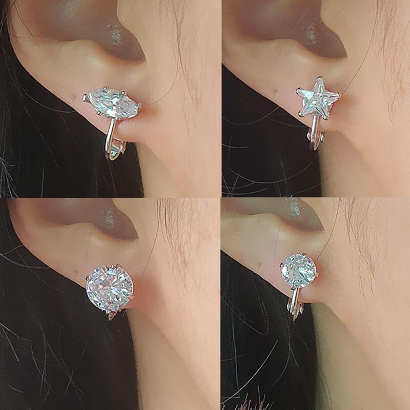 Nemoney Women s Casual 4-Piece Screw-Type Star Earrings Drop Cubic gold
Nemoney Women s Casual 4-Piece Screw-Type Star Earrings Drop Cubic gold