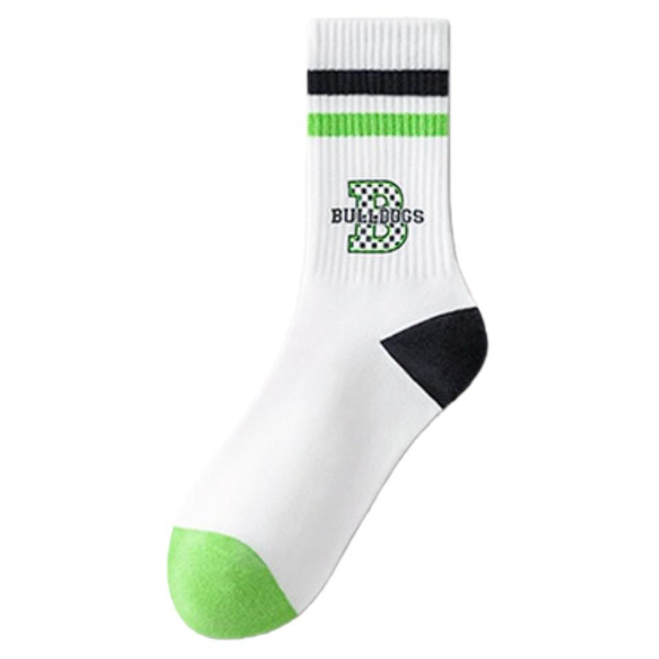 Autumn & Winter Odor-Resistant Pure Cotton Sports Socks for Youth & Junior High School Boys One Size 38-44 зелений/білий
Autumn & Winter Odor-Resistant Pure Cotton Sports Socks for Youth & Junior High School Boys One Size 38-44 зелений/білий