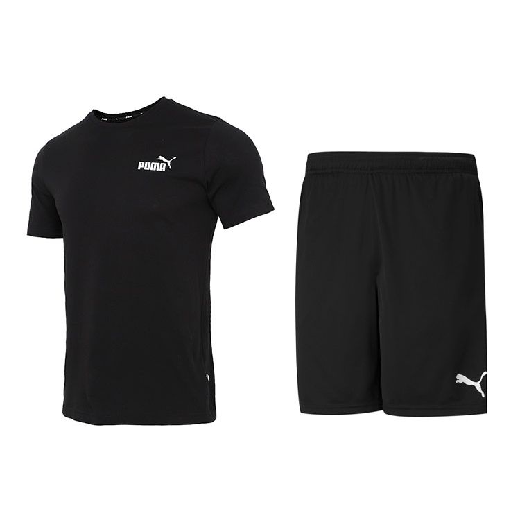 Puma Однотонный логотип с коротким рукавом и спортивными шортами, комплект для мужчин, черный цвет 845925-01+657336-03 XL
Puma Однотонный логотип с коротким рукавом и спортивными шортами, комплект для мужчин, черный цвет 845925-01+657336-03 XL