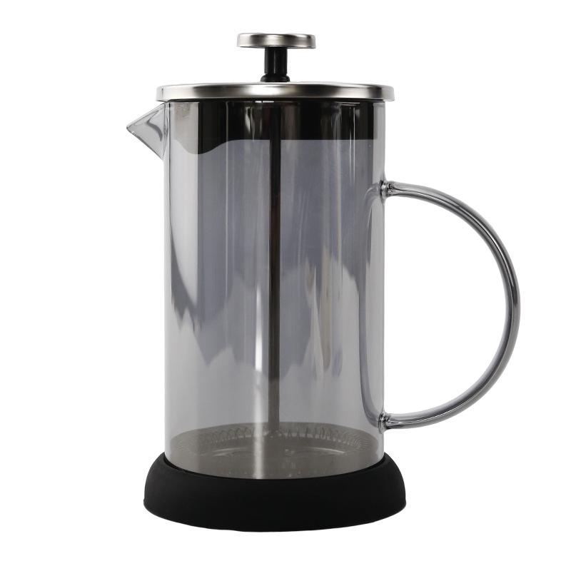 French Press Coffee & Tea Maker with High Borosilicate Glass and 304 Steel Filter - Includes Milk Frother 800ml
French Press Coffee & Tea Maker with High Borosilicate Glass and 304 Steel Filter - Includes Milk Frother 800ml
