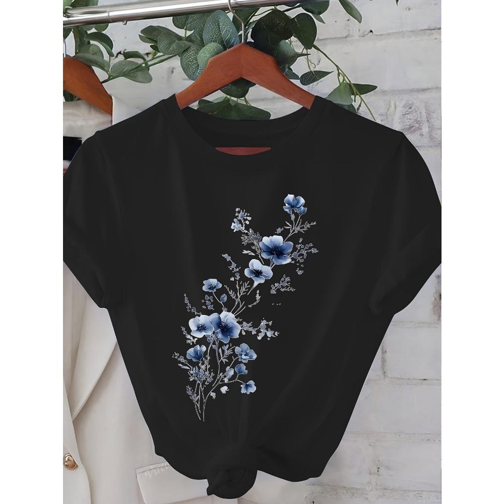 Graphic Print T-shirt Short Sleeve Crew Neck Casual Top Summer Spring Clothing Harajuku Short Sleeve Clothes S
Graphic Print T-shirt Short Sleeve Crew Neck Casual Top Summer Spring Clothing Harajuku Short Sleeve Clothes S