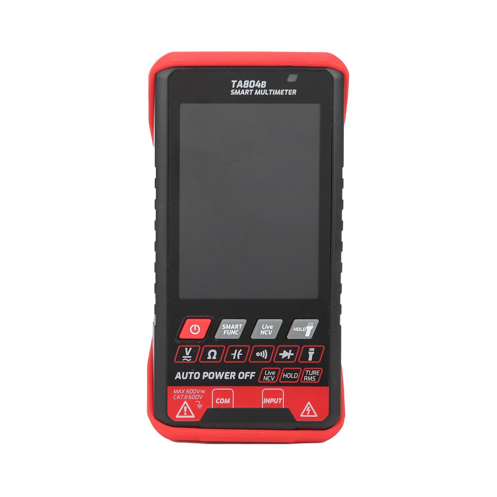 TA804B Automatic+Manual Multimeter High Definition Color Screen Portable Smart Multimeter
TA804B Automatic+Manual Multimeter High Definition Color Screen Portable Smart Multimeter