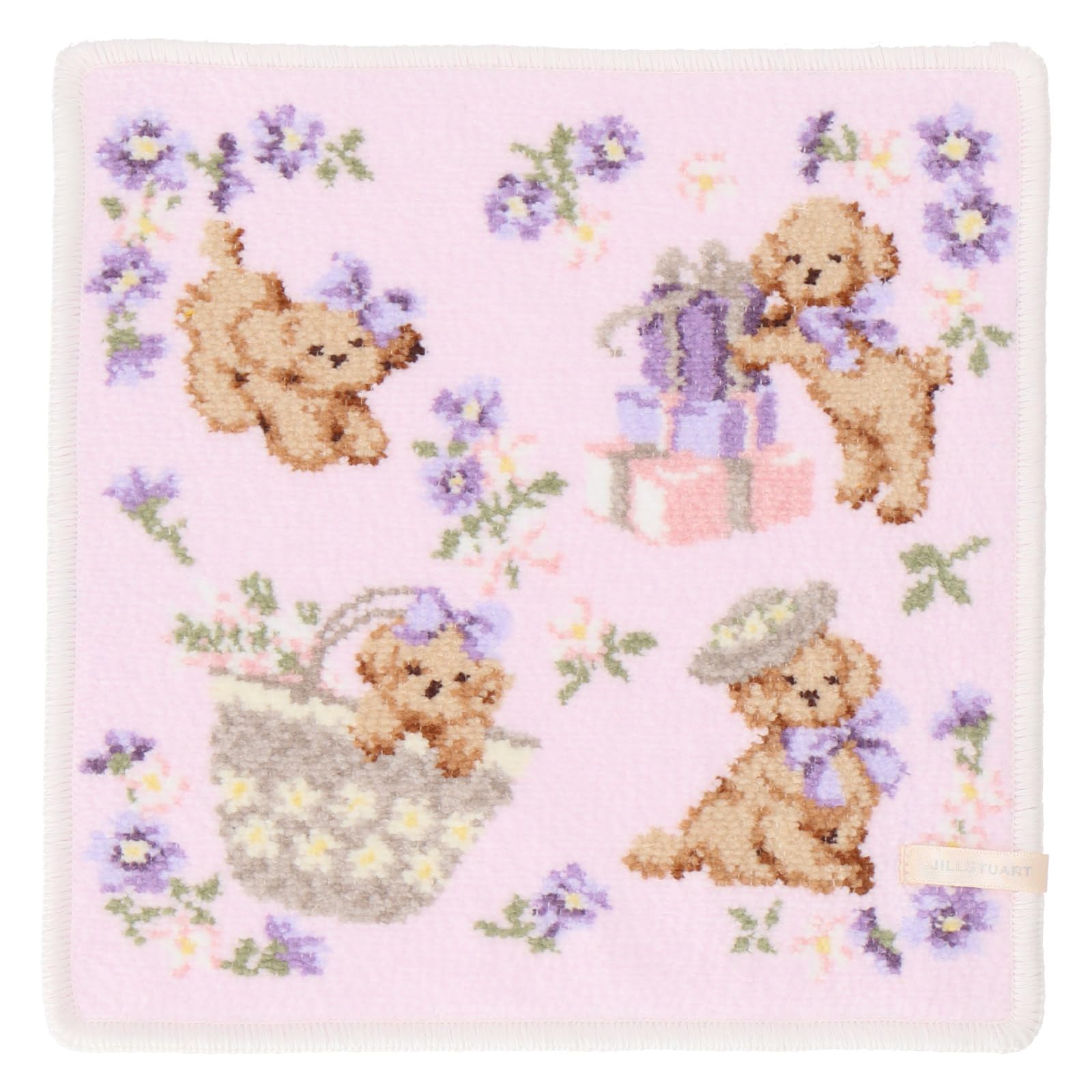 JILL STUART Women s Chenille Handkerchief (09202009) - Puppy Design
JILL STUART Women s Chenille Handkerchief (09202009) - Puppy Design
