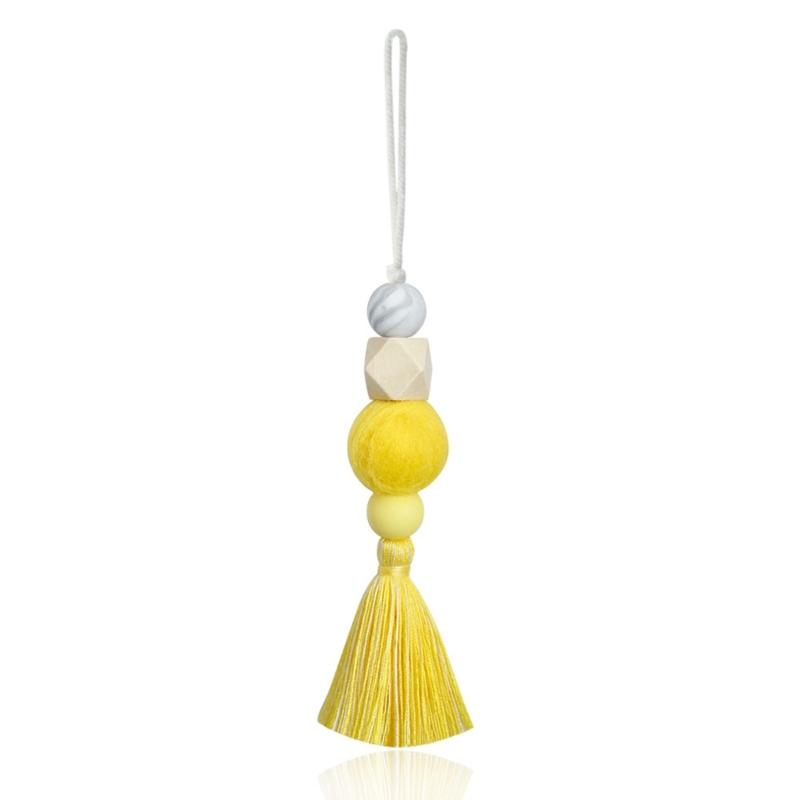 Tassel Natural Wood Silicone-Felt Beads Car Hanging Ornaments Perfume Diffuser-Aromatherapy Auto Rearview Mirror Pendant 1
Tassel Natural Wood Silicone-Felt Beads Car Hanging Ornaments Perfume Diffuser-Aromatherapy Auto Rearview Mirror Pendant 1
