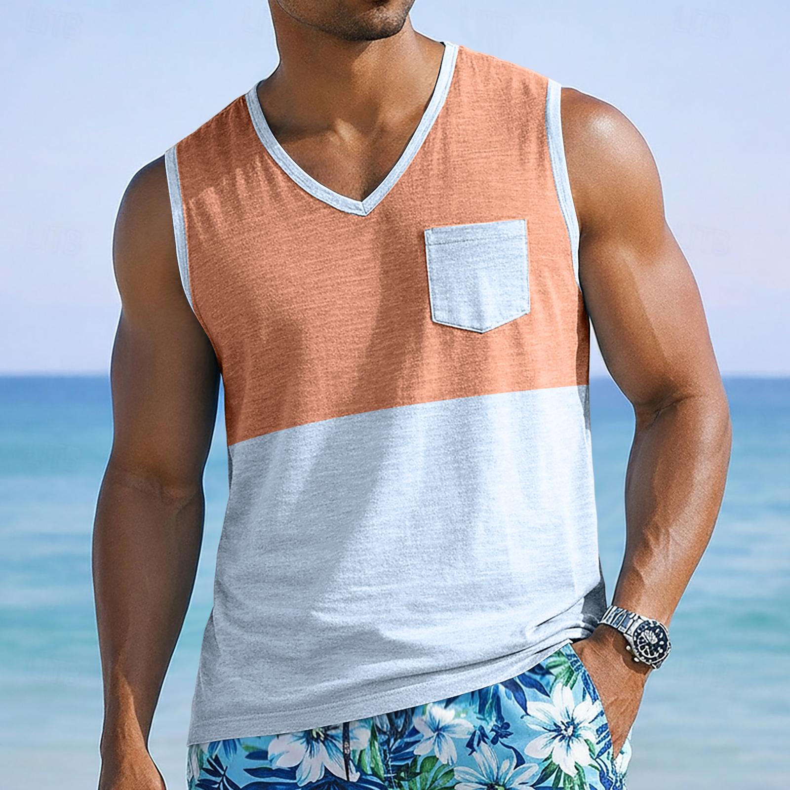 Men s Athletic Casual Wide Strap Pocket Tank Top Sleeveless Shirt Lightweight Breathable Fabric Suitable for Outdoor and Gym Activities S шафрановый
Men s Athletic Casual Wide Strap Pocket Tank Top Sleeveless Shirt Lightweight Breathable Fabric Suitable for Outdoor and Gym Activities S шафрановый