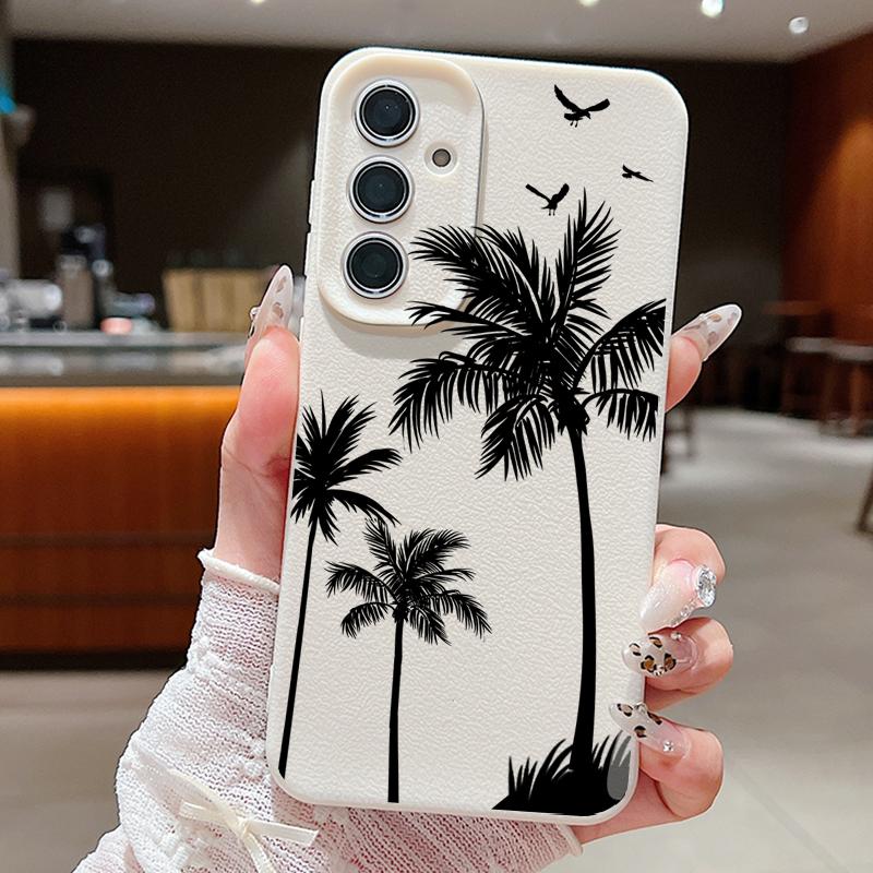 Мягкий противоударный чехол с рисунком кокоса для Samsung S25 Ultra S24 FE S23 S22 A56 A36 A16 A55 A15, тонкий чехол из ТПУ с текстурой из кожи и матовым противоударным покрытием Samsung A52 5G белый/бежевый
Мягкий противоударный чехол с рисунком кокоса для Samsung S25 Ultra S24 FE S23 S22 A56 A36 A16 A55 A15, тонкий чехол из ТПУ с текстурой из кожи и матовым противоударным покрытием Samsung A52 5G белый/бежевый