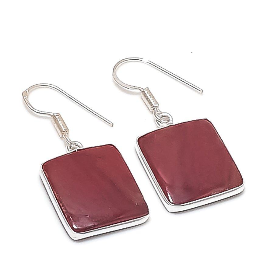 Натуральный камень Мукаит Ручная работа Серьга из стерлингового серебра 925 пробы 1,42 U9E10
Натуральный камень Мукаит Ручная работа Серьга из стерлингового серебра 925 пробы 1,42 U9E10