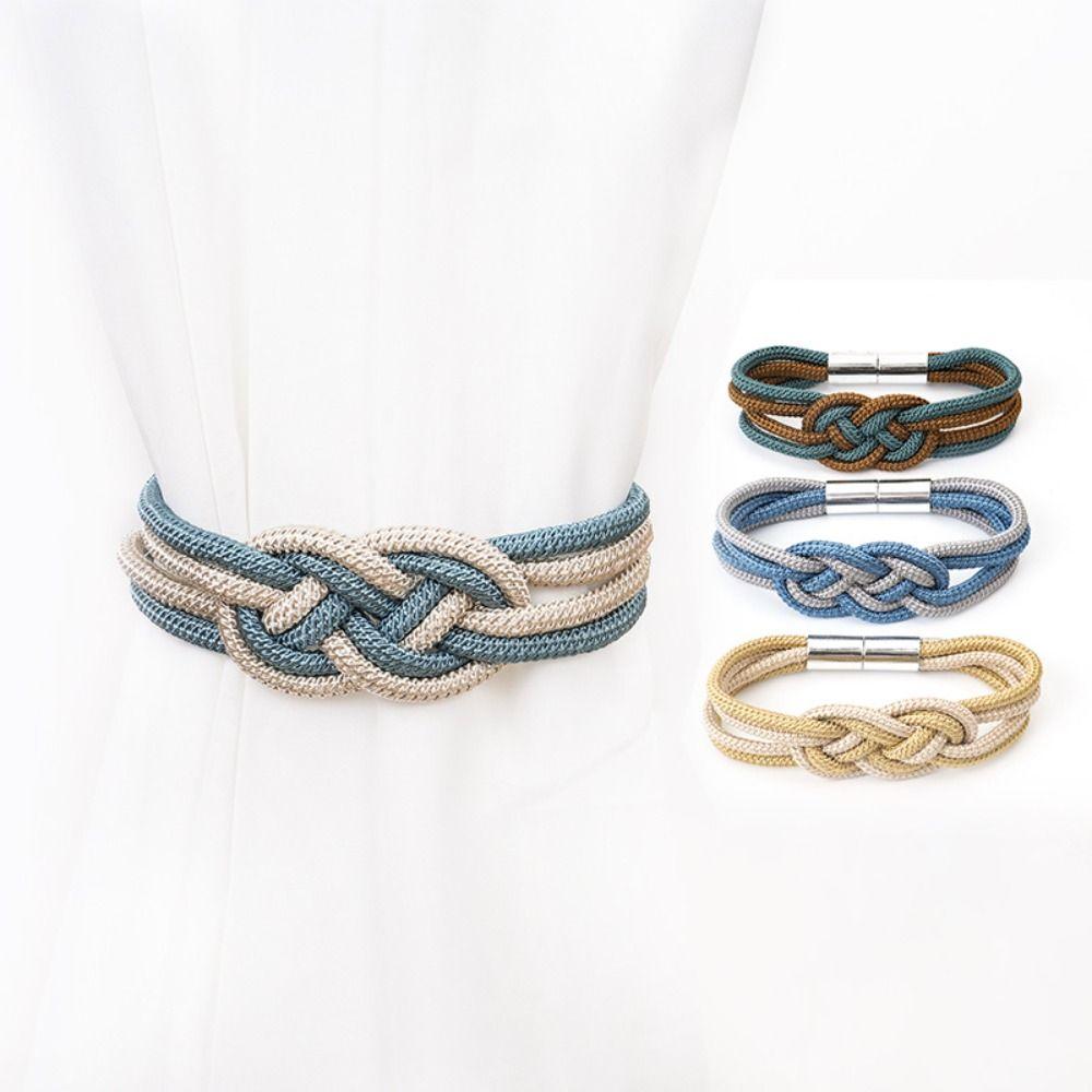 Two-color Braided Curtain Tieback Chinese Knot Chinese Knot Curtain Strap Home Decor 4
Two-color Braided Curtain Tieback Chinese Knot Chinese Knot Curtain Strap Home Decor 4