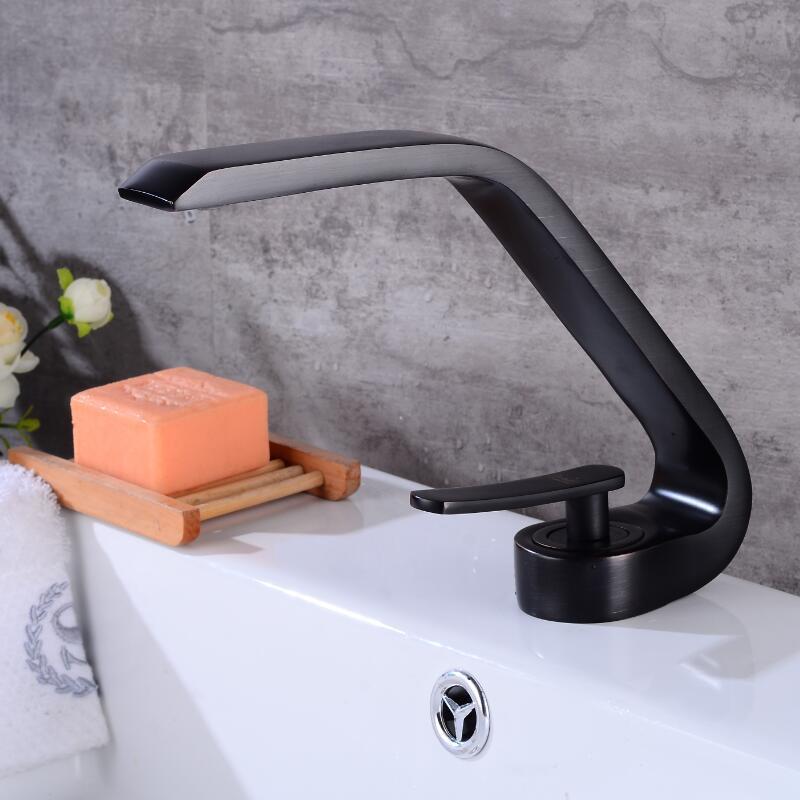 Смеситель для раковины Tuqiu, современный смеситель для ванной комнаты, черный матовый смеситель для раковины, однорычажный смеситель для горячей и холодной воды
Смеситель для раковины Tuqiu, современный смеситель для ванной комнаты, черный матовый смеситель для раковины, однорычажный смеситель для горячей и холодной воды