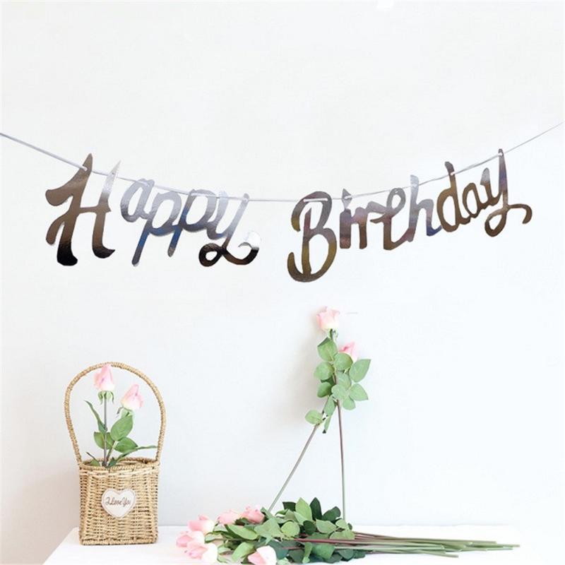 Happy Birthday Banner Party Decoration Layout Baby One Year Old Celebration Decorative Ornaments CQ-103 silver
Happy Birthday Banner Party Decoration Layout Baby One Year Old Celebration Decorative Ornaments CQ-103 silver