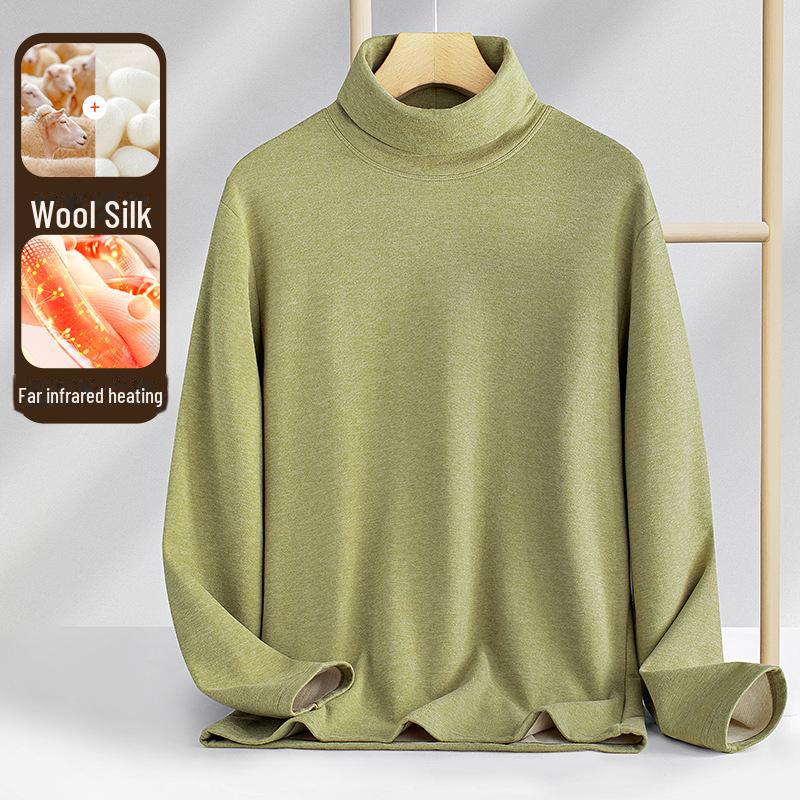 Men s Long Sleeve Wool-Silk High Collar Thermal Shirt 4XL
Men s Long Sleeve Wool-Silk High Collar Thermal Shirt 4XL