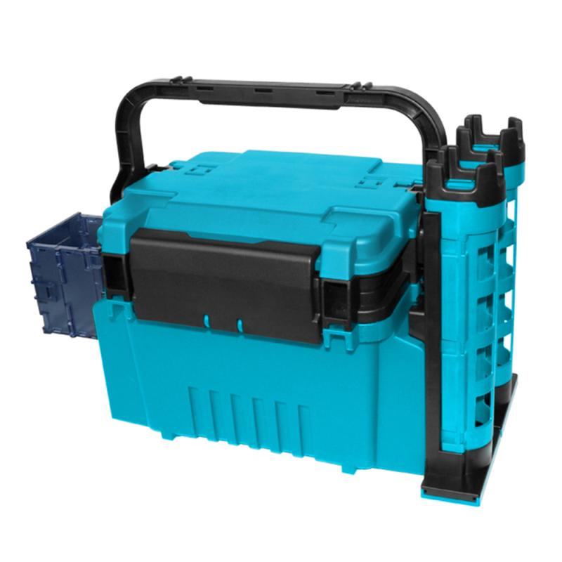 Ящик для рыбалки, дорожный рыболовный кейс, ящик с держателем для бутылки, подставками для удочек, трубками, прочный пластиковый ящик для рыбалки из АБС-пластика с самозапирающейся системой небесно-голубой
Ящик для рыбалки, дорожный рыболовный кейс, ящик с держателем для бутылки, подставками для удочек, трубками, прочный пластиковый ящик для рыбалки из АБС-пластика с самозапирающейся системой небесно-голубой