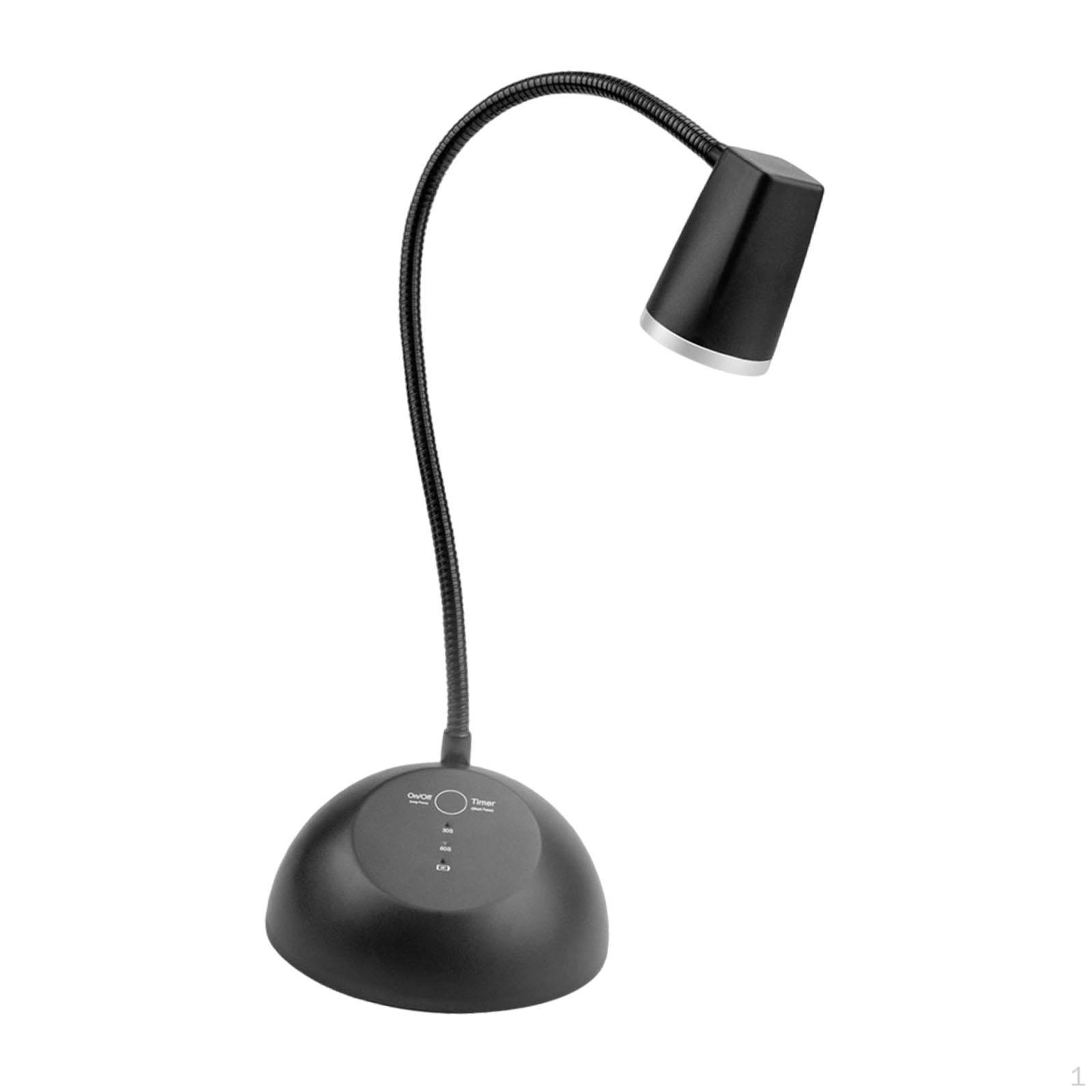 UV Lamp for Gel Nails Gooseneck Toenails Nail Home чорний
UV Lamp for Gel Nails Gooseneck Toenails Nail Home чорний