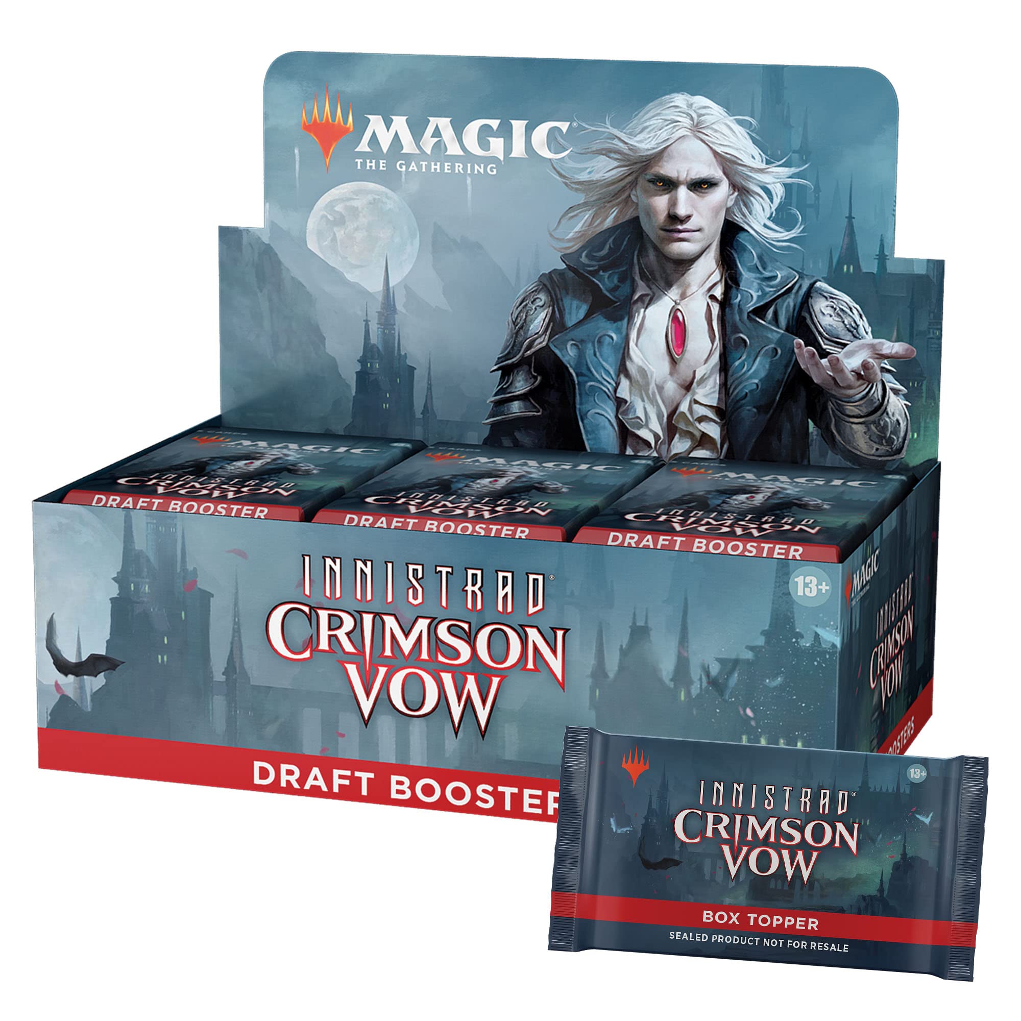 The Gathering Crimson Vow Draft Booster English Version C90600000 MTG Trading Card Wizards of the Coast C90600000 Magic Innistrad
The Gathering Crimson Vow Draft Booster English Version C90600000 MTG Trading Card Wizards of the Coast C90600000 Magic Innistrad