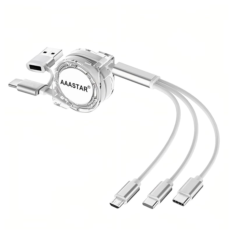 USB Type-A Type-C Совместимо с 5-в-1 многофункциональным кабелем для зарядки, Type C, кабелем Lightning Micro Android, 3 устройствами одновременно, 3-в-1, сворачивающимся в рулон, 1 м
USB Type-A Type-C Совместимо с 5-в-1 многофункциональным кабелем для зарядки, Type C, кабелем Lightning Micro Android, 3 устройствами одновременно, 3-в-1, сворачивающимся в рулон, 1 м