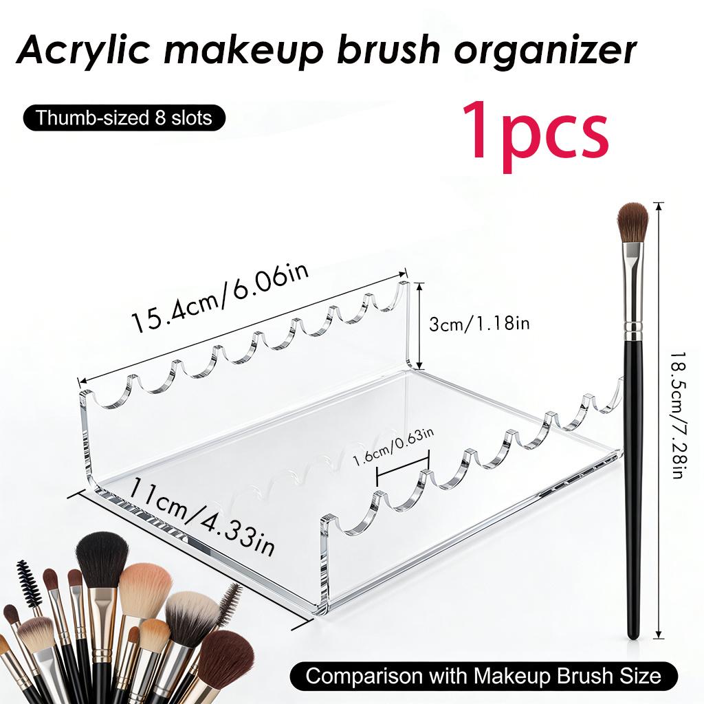 1/2pcs Transparent Acrylic Makeup Brush Storage Rack Desktop Brush Eyeliner Pen Storage Stand Mother s Day Valentine s Day Gift 1pcs/set
1/2pcs Transparent Acrylic Makeup Brush Storage Rack Desktop Brush Eyeliner Pen Storage Stand Mother s Day Valentine s Day Gift 1pcs/set