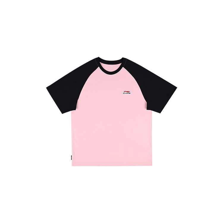 Li Ning Logo Letter Print Color Block Round Neck Short Sleeve T-Shirt Unisex T-Shirts Black Pink YHSU169-2 XXS
Li Ning Logo Letter Print Color Block Round Neck Short Sleeve T-Shirt Unisex T-Shirts Black Pink YHSU169-2 XXS