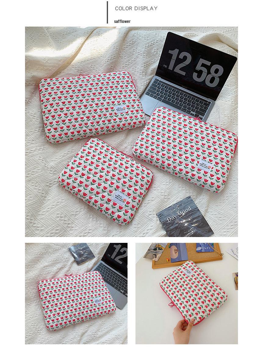 Korean Style Shockproof Floral iPad & MacBook 13 Sleeve Small
Korean Style Shockproof Floral iPad & MacBook 13 Sleeve Small