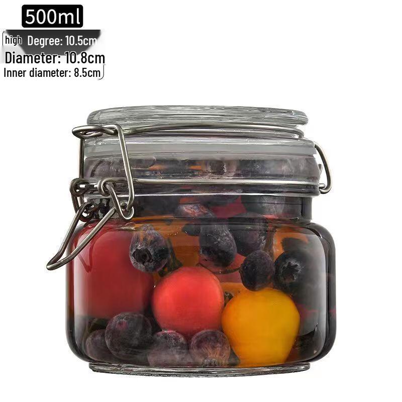 ZISIZ Square Thickened Glass Food Storage Jars (750ml, 4-Pack)
ZISIZ Square Thickened Glass Food Storage Jars (750ml, 4-Pack)