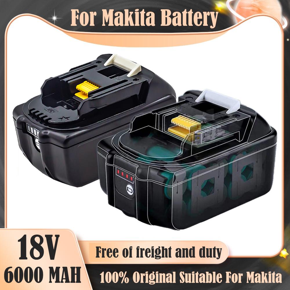 Оригинальный литий-ионный аккумулятор 18 В, 6000 мАч, 18650, подходит для электроинструмента Makita BL1830 BL1850 BL1860, быстрая доставка
Оригинальный литий-ионный аккумулятор 18 В, 6000 мАч, 18650, подходит для электроинструмента Makita BL1830 BL1850 BL1860, быстрая доставка