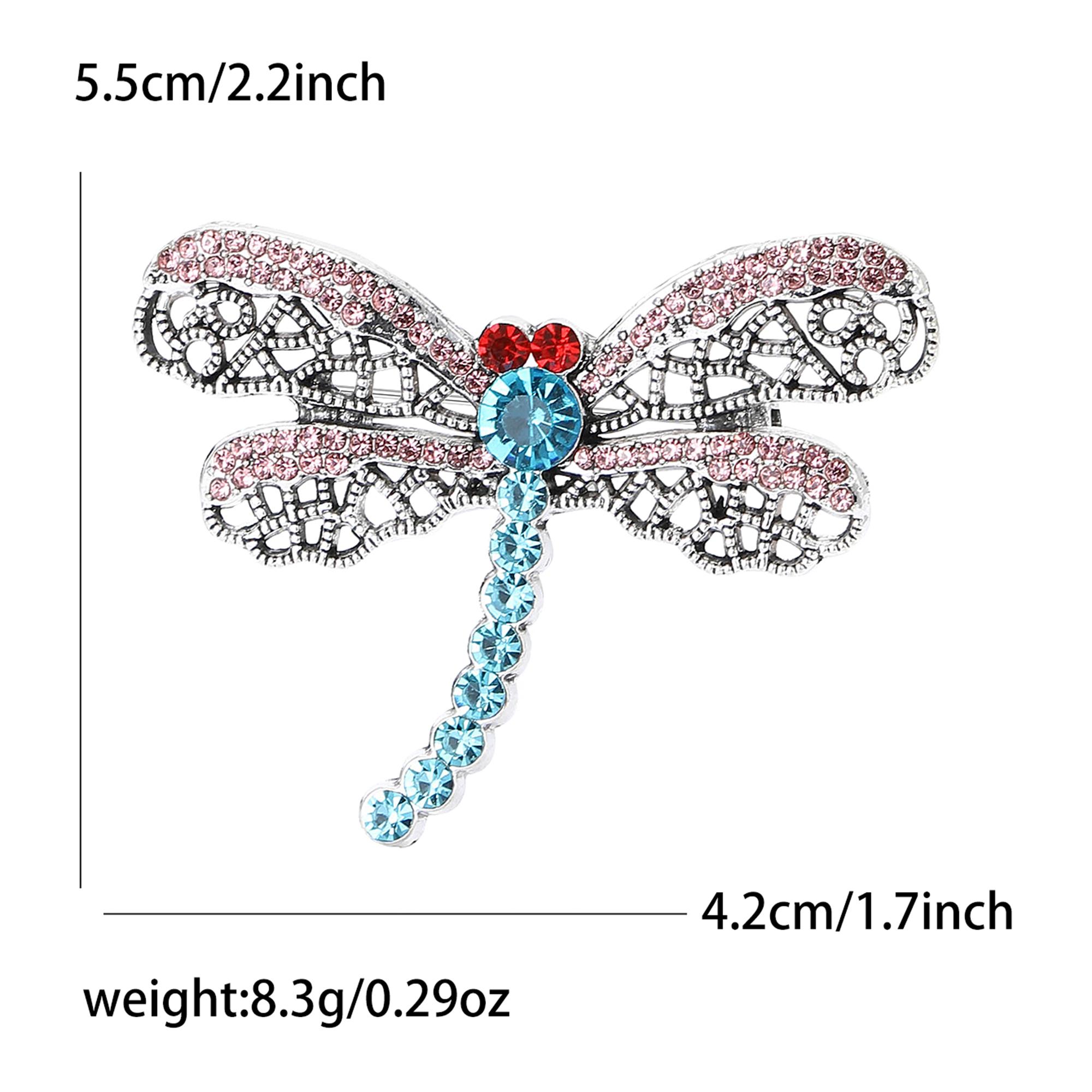 New Rhinestone Dragonfly Pins for Women Unisex Glass Insect Brooches Event Party Backpack Decoration Clothes Accessories
New Rhinestone Dragonfly Pins for Women Unisex Glass Insect Brooches Event Party Backpack Decoration Clothes Accessories