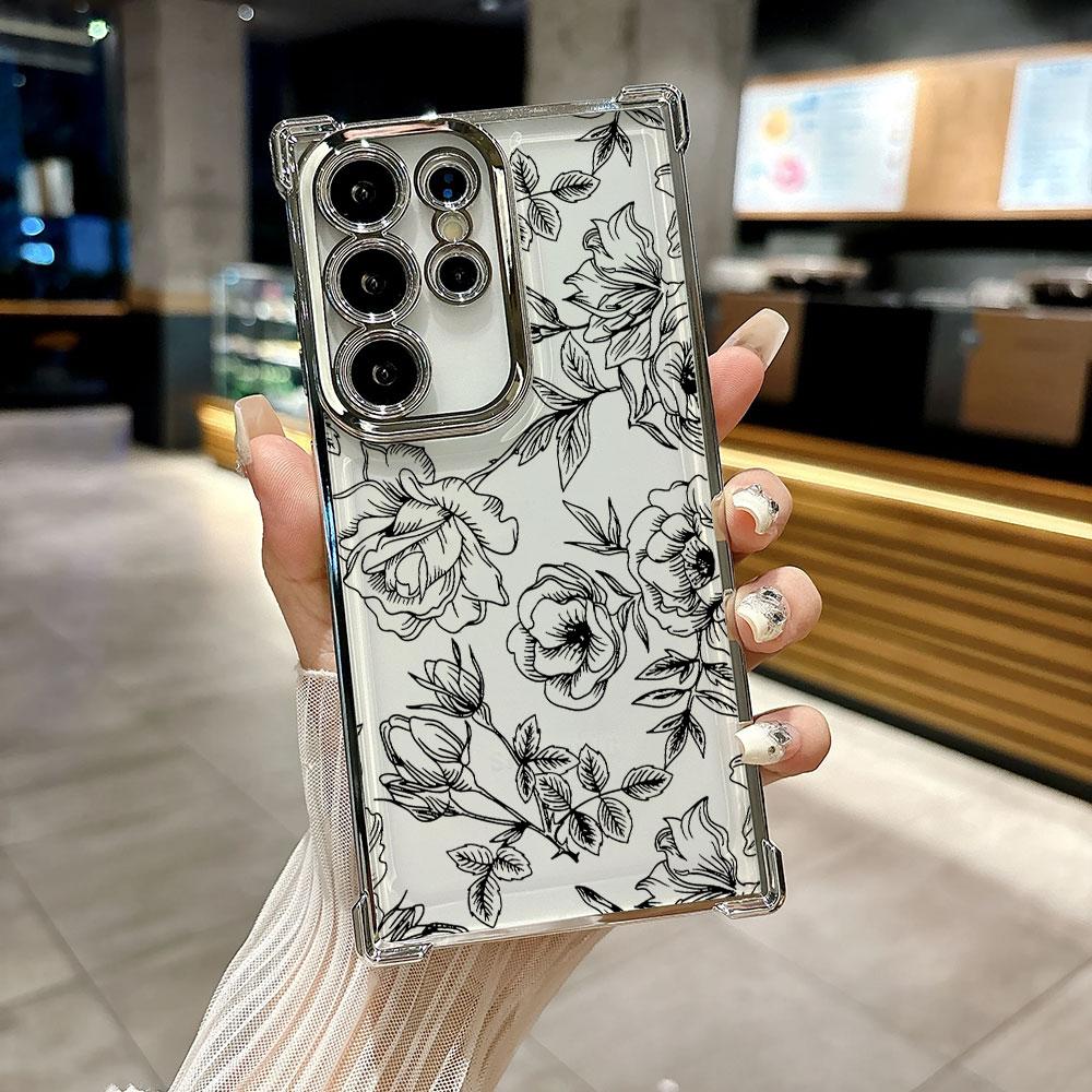 Beautiful Flowers Leaf Funda For Samsung S26Ultra Phone Case For Galaxy S25 FE S26 S24 S23 S22 S21 Ultra S20 Plus 5G Clear Cover Galaxy S20 FE
Beautiful Flowers Leaf Funda For Samsung S26Ultra Phone Case For Galaxy S25 FE S26 S24 S23 S22 S21 Ultra S20 Plus 5G Clear Cover Galaxy S20 FE