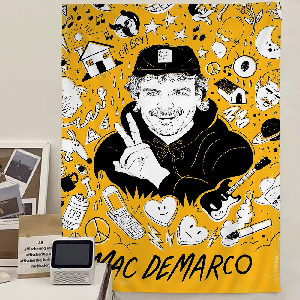 Rock Singer MMac DDemarco Printed Large Wall Tapestry Indian Buddha Wall Decoration Witchcraft Bohemian Hippie Decor Blanket 74x94cm(29x37in)
Rock Singer MMac DDemarco Printed Large Wall Tapestry Indian Buddha Wall Decoration Witchcraft Bohemian Hippie Decor Blanket 74x94cm(29x37in)