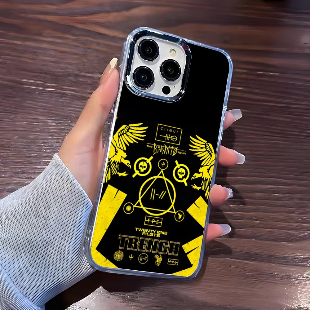 Twenty One Pilots Phone Case For IPhone 17 Pro Max 16 15 14 Pro Max IPhone 13 Pro Max 11 Plus Transparent Cover iPhone 14 Pro
Twenty One Pilots Phone Case For IPhone 17 Pro Max 16 15 14 Pro Max IPhone 13 Pro Max 11 Plus Transparent Cover iPhone 14 Pro