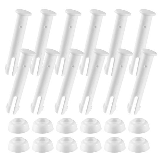 12шт 2,16-дюймовый пластиковый соединительный штифт для бассейна с запасной частью резинового уплотнения
12шт 2,16-дюймовый пластиковый соединительный штифт для бассейна с запасной частью резинового уплотнения