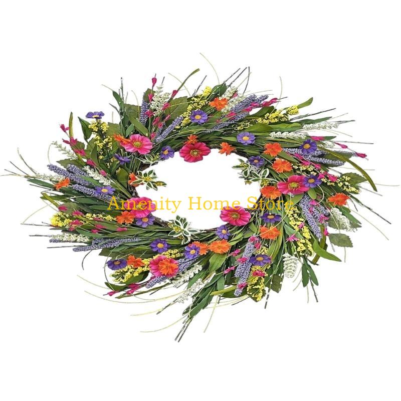 F26C Spring Wreath for Front Door Home Wall Wedding Party Farmhouses Holiday Hangings China Mainland
F26C Spring Wreath for Front Door Home Wall Wedding Party Farmhouses Holiday Hangings China Mainland