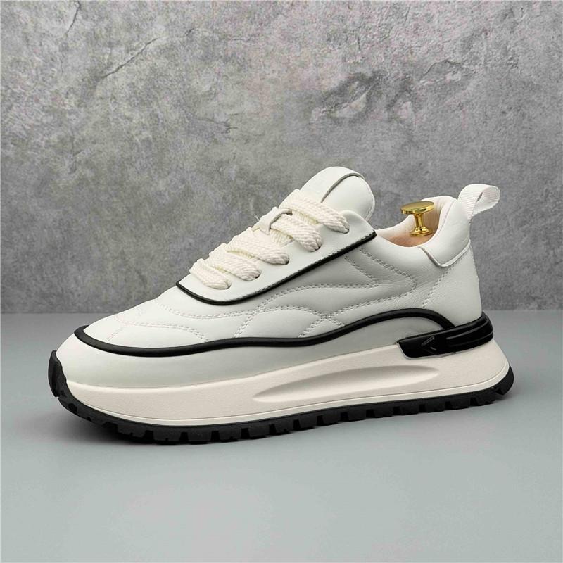 Новые дизайнерские мужские туфли на шнуровке, на толстой подошве, универсальные, на платформе, повседневные, балетки, мужские спортивные кроссовки для ходьбы, zapatos hombre 38
Новые дизайнерские мужские туфли на шнуровке, на толстой подошве, универсальные, на платформе, повседневные, балетки, мужские спортивные кроссовки для ходьбы, zapatos hombre 38