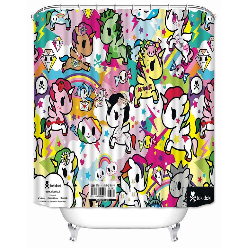 Musife Custom Tokidoki Shower Curtain Cartoon Waterproof Polyester Fabric Bathroom With Hooks Diy Home Decor W60H190(CM)-1 Pcs
Musife Custom Tokidoki Shower Curtain Cartoon Waterproof Polyester Fabric Bathroom With Hooks Diy Home Decor W60H190(CM)-1 Pcs