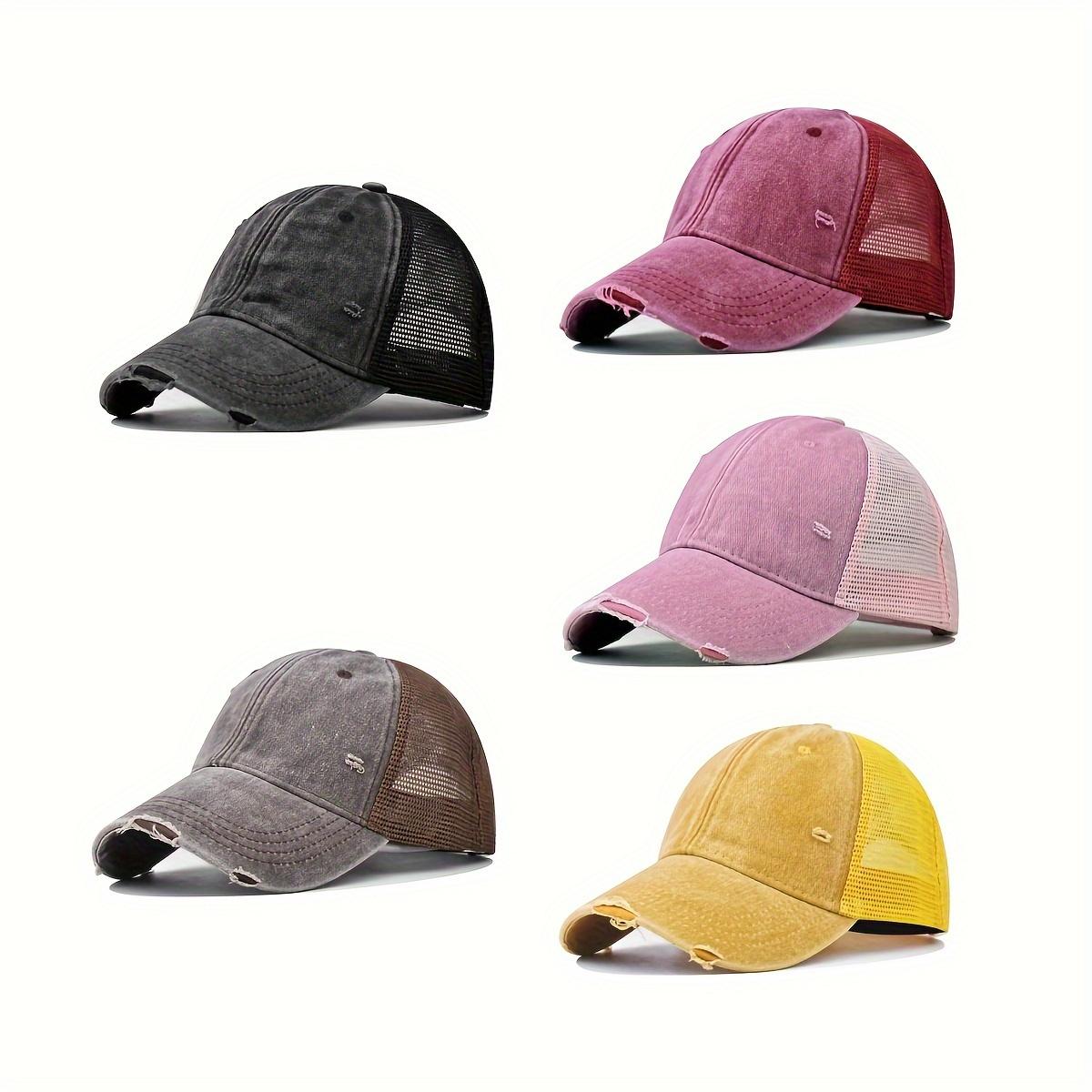 1pc Breathable Distressed Denim Baseball Cap for Women Sun Hat- Adjustable, Sun-Protective & Versatile Solid Color білий
1pc Breathable Distressed Denim Baseball Cap for Women Sun Hat- Adjustable, Sun-Protective & Versatile Solid Color білий