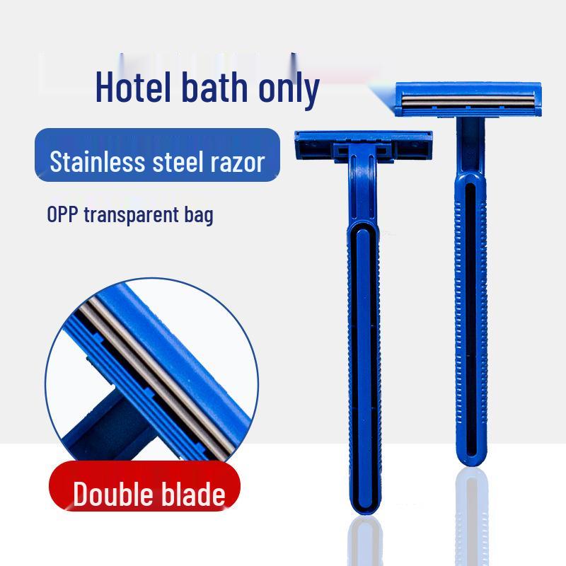 Портативная одноразовая бритва со средством для бритья - Ручной гостиничный банный набор
Портативная одноразовая бритва со средством для бритья - Ручной гостиничный банный набор