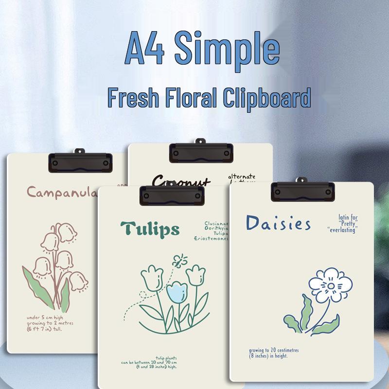 Double-Layer A4 Cartoon Clipboard and Document Holder for Students Relax слонова кістка/білий
Double-Layer A4 Cartoon Clipboard and Document Holder for Students Relax слонова кістка/білий