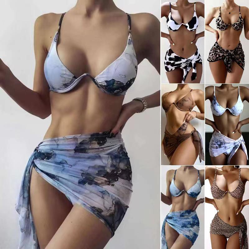 Marble Tie-Dye Print Sexy Women s Bikini Three-Piece Set (European & American Style, 2025) Large
Marble Tie-Dye Print Sexy Women s Bikini Three-Piece Set (European & American Style, 2025) Large