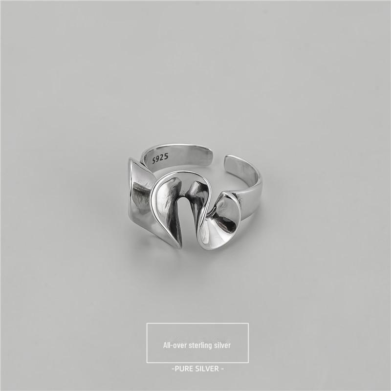 Кольцо для юбки из стерлингового серебра S925 с абстрактным рисунком — винтажный и модный стиль INS Adjustable Opening
Кольцо для юбки из стерлингового серебра S925 с абстрактным рисунком — винтажный и модный стиль INS Adjustable Opening