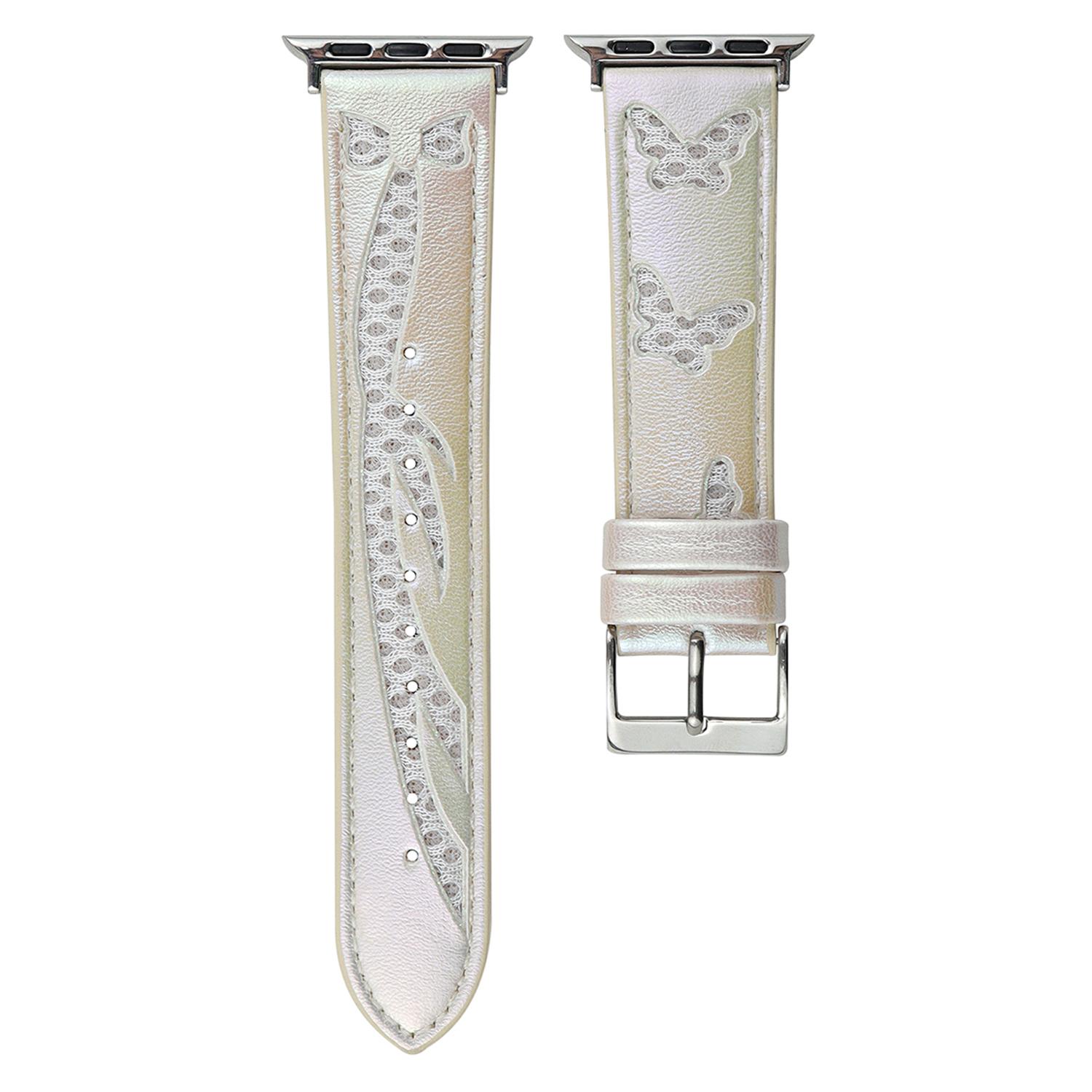 Сетчатый+Кожаный ремешок для Apple Watch Series 10 46мм/Ultra 2 Ultra 49мм/Series 9 8 7 45мм/SE (2023) SE (2022) SE 6 5 4 44 мм/3 2 1 42 мм White
Сетчатый+Кожаный ремешок для Apple Watch Series 10 46мм/Ultra 2 Ultra 49мм/Series 9 8 7 45мм/SE (2023) SE (2022) SE 6 5 4 44 мм/3 2 1 42 мм White