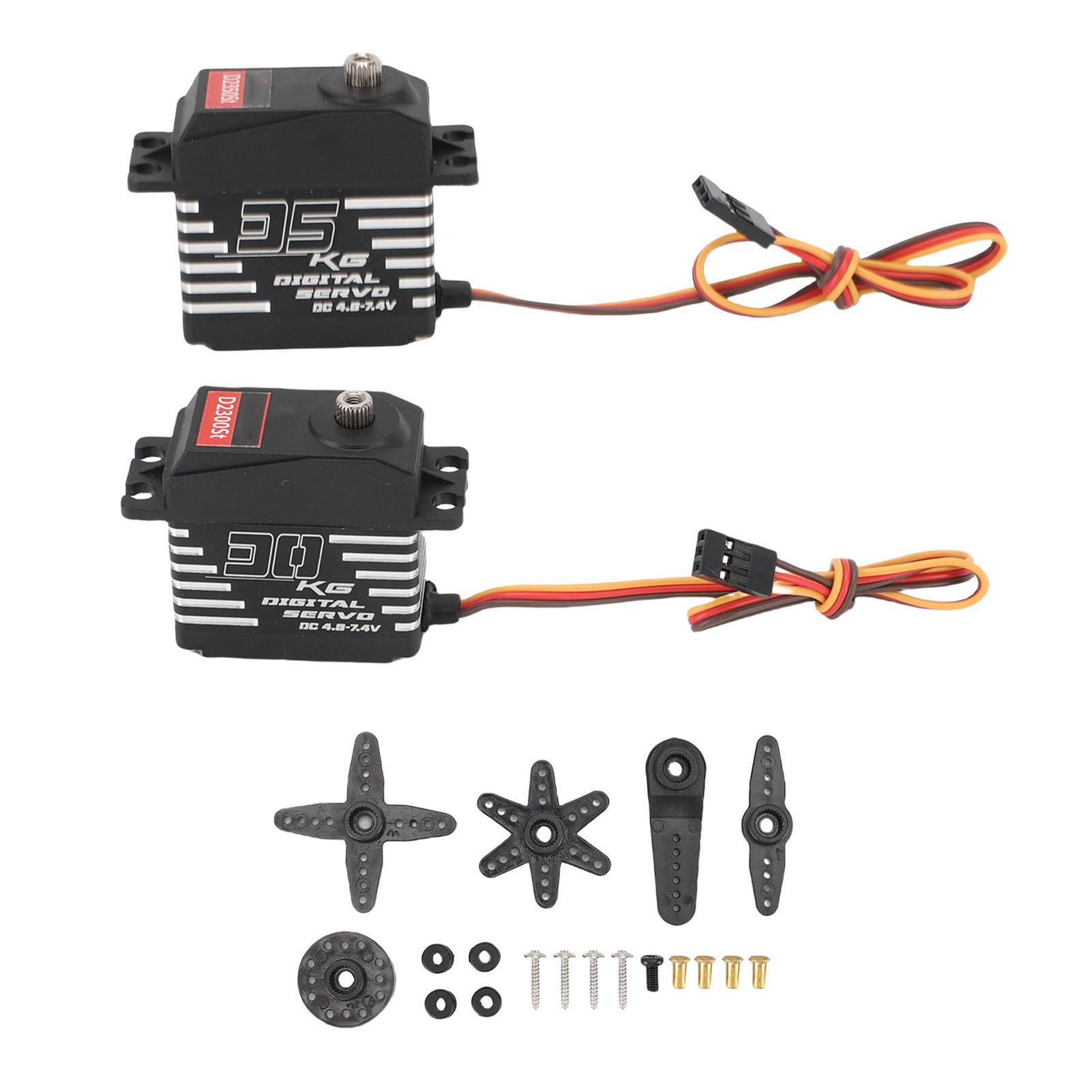Digital Servo Fit for Traxxas RC Crawler Car Truck Boat Robot DIY High Torsion 180 Degree Rotation A 30kg
Digital Servo Fit for Traxxas RC Crawler Car Truck Boat Robot DIY High Torsion 180 Degree Rotation A 30kg