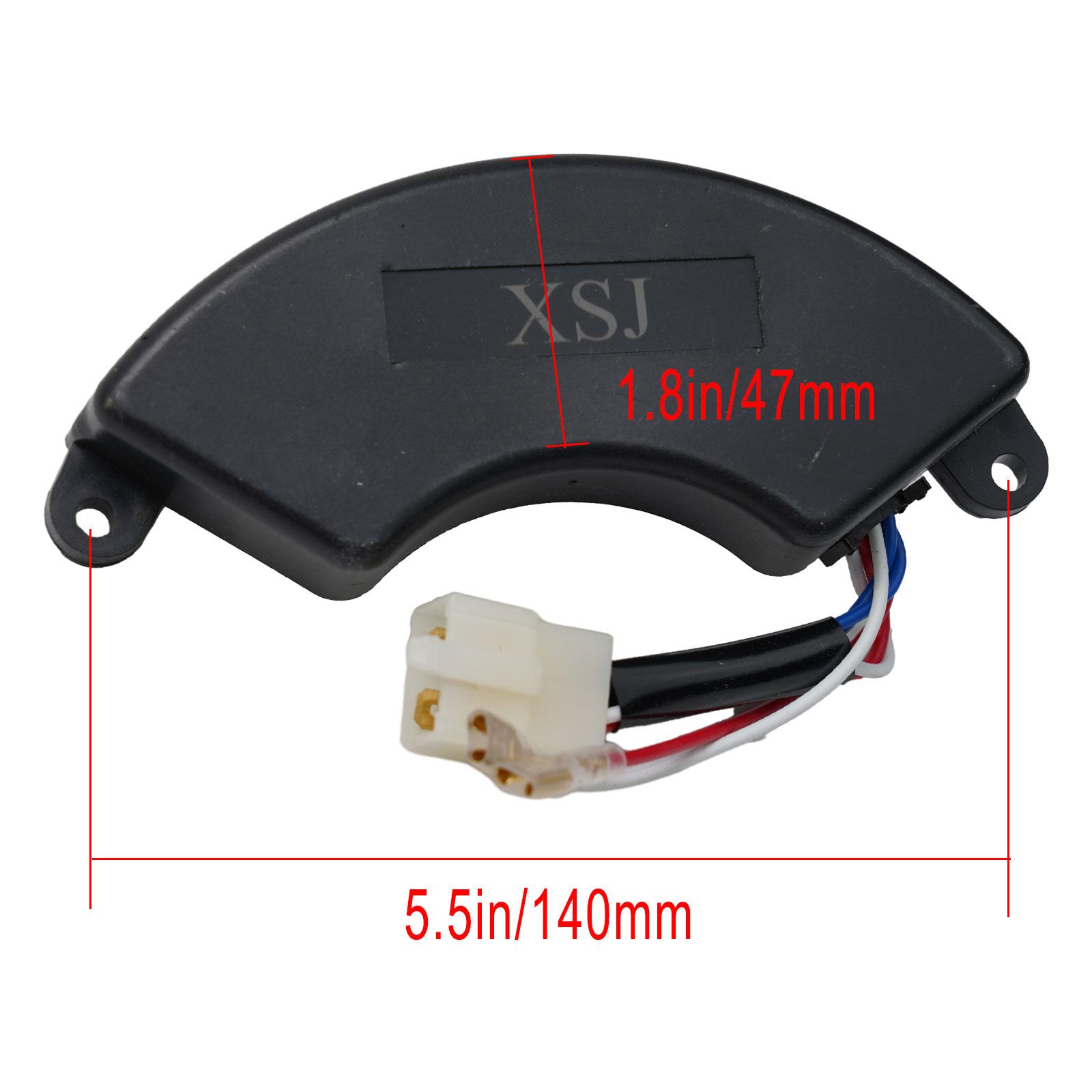 New Practical Regulator 7KW-8KW 250v 470uF 4-wire Connector + 2 Wires As Picture Shown Electric Start Half Moon High China Mainland
New Practical Regulator 7KW-8KW 250v 470uF 4-wire Connector + 2 Wires As Picture Shown Electric Start Half Moon High China Mainland