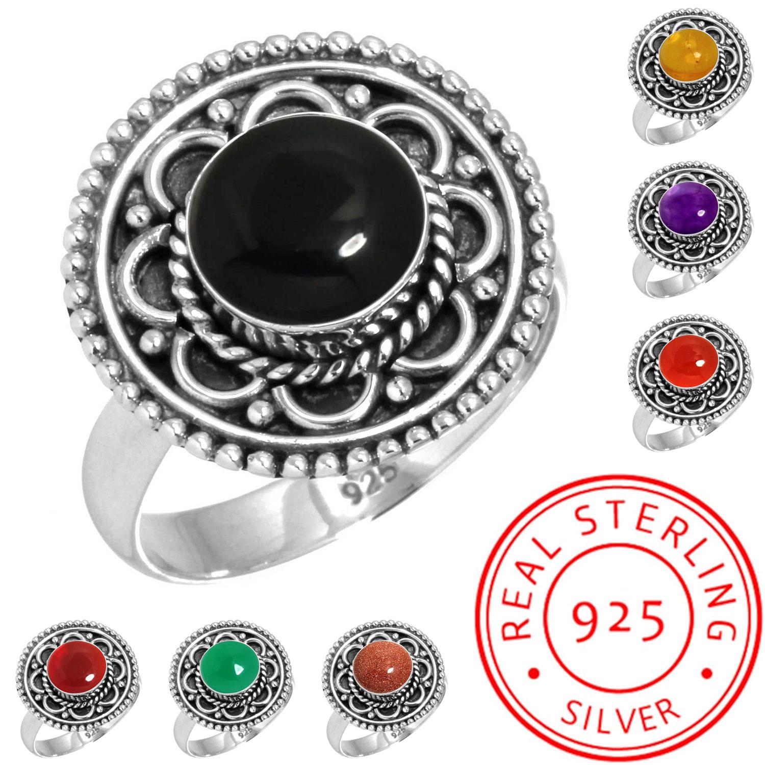 925 Sterling Silver Ring Women Gemstone Handmade Jewelry Friendship Day Gift Amber Amethyst Black Onyx Carnelian Garnet Quartz Green Onyx Gold Stone 7 бурштин
925 Sterling Silver Ring Women Gemstone Handmade Jewelry Friendship Day Gift Amber Amethyst Black Onyx Carnelian Garnet Quartz Green Onyx Gold Stone 7 бурштин