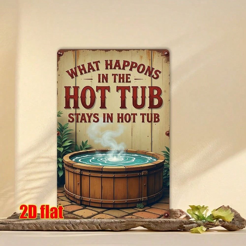 Vintage Metal Poster Wall Art Decor For Hot Tub
Vintage Metal Poster Wall Art Decor For Hot Tub