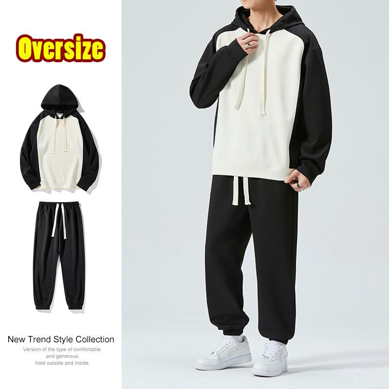 Спортивные костюмы для мужчин Бренд Tide Осень и Зима Толстовки с капюшоном Свободные спортивные штаны Повседневные брюки Костюм-двойка XXXL
Спортивные костюмы для мужчин Бренд Tide Осень и Зима Толстовки с капюшоном Свободные спортивные штаны Повседневные брюки Костюм-двойка XXXL