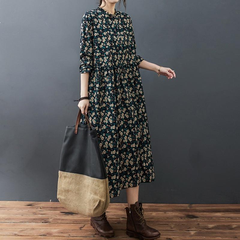 2025 spring and autumn new Korean loose lace collar floral fashion chiffon comfortable long-sleeved dress tide 2XL зелений
2025 spring and autumn new Korean loose lace collar floral fashion chiffon comfortable long-sleeved dress tide 2XL зелений