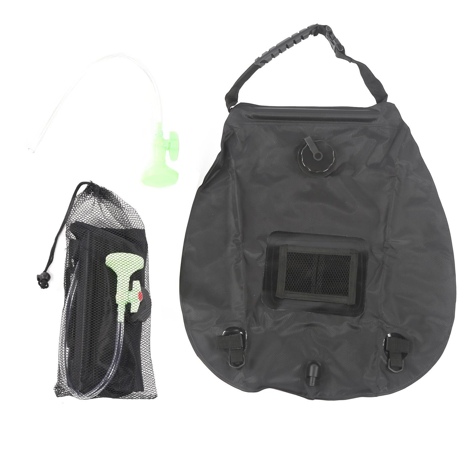Outdoor 20L Solar Power Shower Bag Camping Portable Sun Heated Bath Bag with Shower Head
Outdoor 20L Solar Power Shower Bag Camping Portable Sun Heated Bath Bag with Shower Head