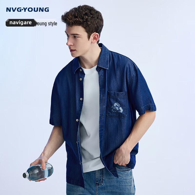 NVG·YOUNG Men s Tencel Blend Casual Short-Sleeve Shirt XL
NVG·YOUNG Men s Tencel Blend Casual Short-Sleeve Shirt XL